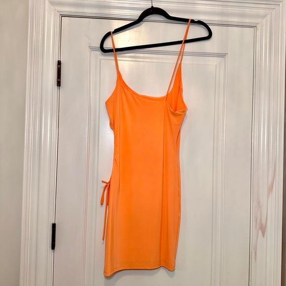 Orange Mini Dress - Picture 2 of 2